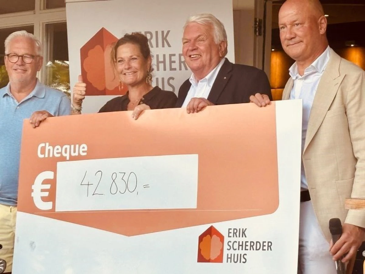 Bijna € 43.000 euro opgehaald voor het Erik Scherder Huis